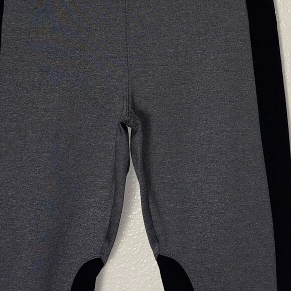 Athleta Essex Hybrid Tight Heather Women's Size Medium Gray and Black Leggings - Picture 8 of 16